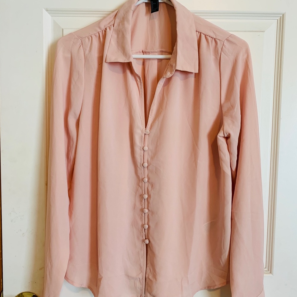 Pink blouse